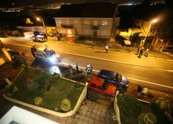 Dos mujeres, heridas de gravedad al ser atropelladas en Moaña