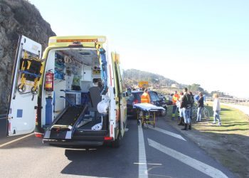 Investigan el atropello de un ciclista en Baiona tras discutir con un conductor