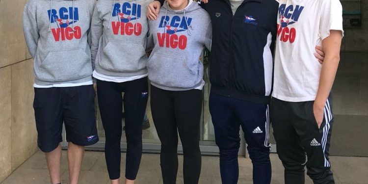 Alexander Armstrong, del Náutico de Vigo, bate el récord gallego de su categoría