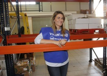 Carlota Corredera, embajadora del Banco de Alimentos de Vigo para su Gran Recogida Solidaria