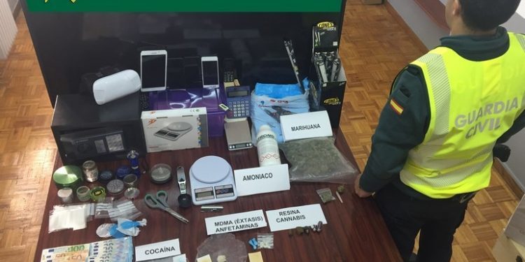 Desmantelado un grupo organizado que vendía cocaína, metanfetamina y cannabis