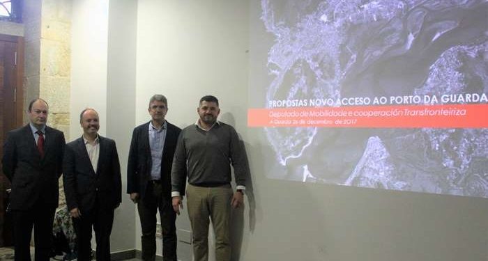 Tres propostas para definir o trazado do novo acceso ao porto de A Guarda