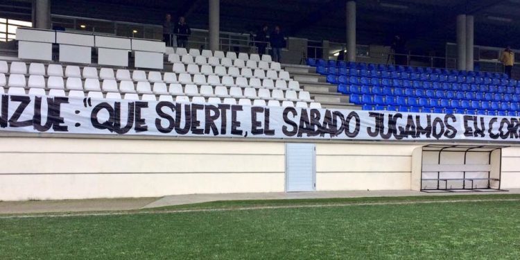 Los Riazor Blues motivan a sus jugadores tergiversando unas declaraciones de Unzué