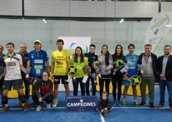 López-Alonso y Blanco-Yribarren, mejores parejas de pádel de Galicia