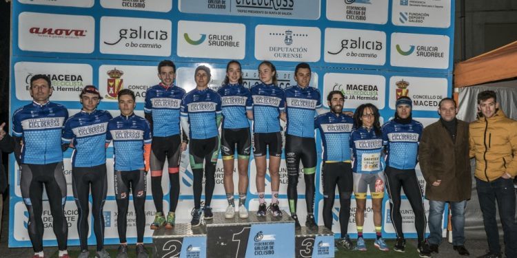 Iván Feijoo e Isabel Castro, vencedores finais da Copa Galicia de Ciclocross 2017