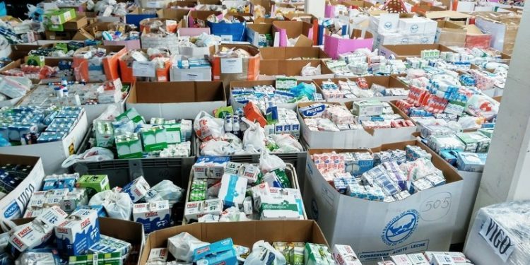 El Banco de Alimentos de Vigo bate de nuevo el récord de recogida de comida