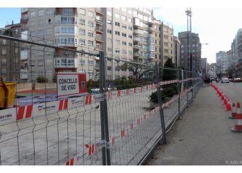 Obras en la calle Venezuela