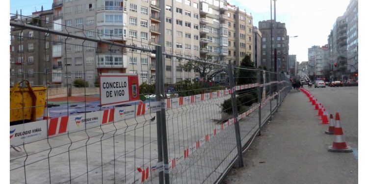 Obras en la calle Venezuela