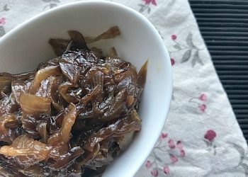 Cebolla caramelizada {sin azúcar}