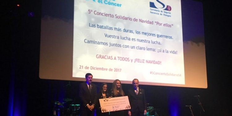 El concierto solidario de Navidad ‘Por ellos’ reúne a más de mil personas
