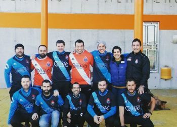 Lume Corbatas visita el centro penitenciario de A Lama para un partido «siempre especial»