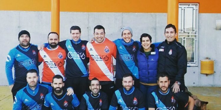 Lume Corbatas visita el centro penitenciario de A Lama para un partido «siempre especial»