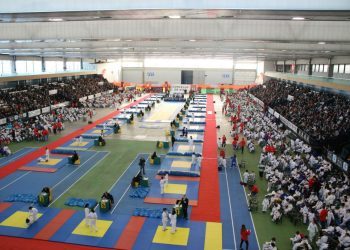 La Fiesta del Judo Infantil abarrotó el Ifevi en sus bodas de plata