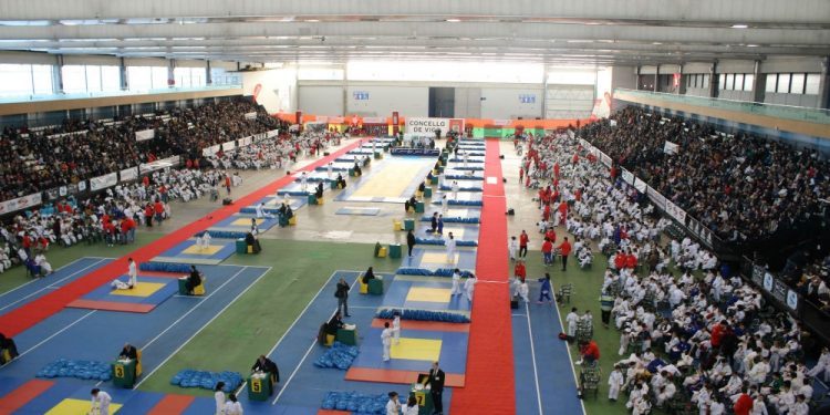 La Fiesta del Judo Infantil abarrotó el Ifevi en sus bodas de plata
