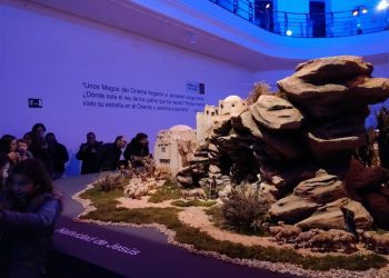 O belén municipal da Casa das Artes xa recibiu 9.000 visitas