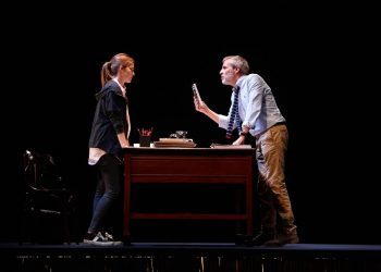 Natalia Sánchez y Fernando Guillén Cuervo presentan en Vigo ‘Oleanna’, de David Mamet