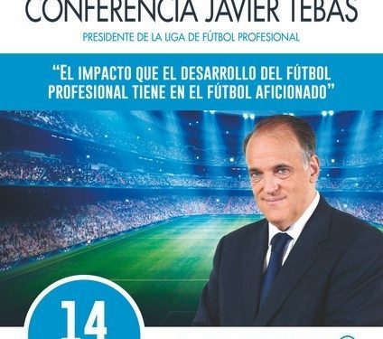 Javier Tebas ofrecerá una conferencia en Vigo