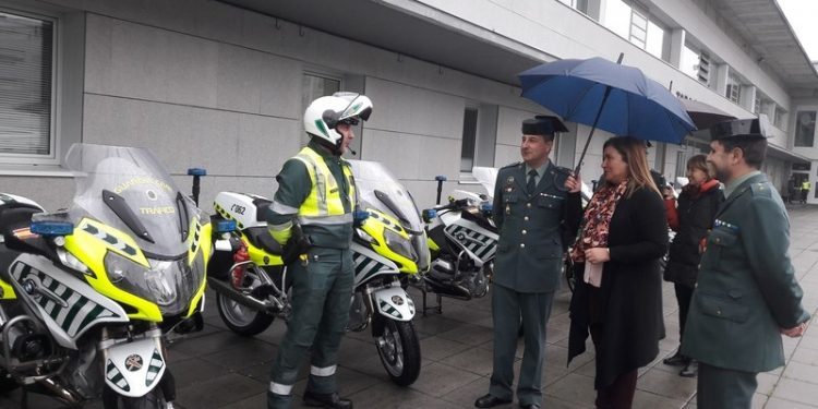 Nuevas motos para la Guardia Civil de Tráfico en la provincia