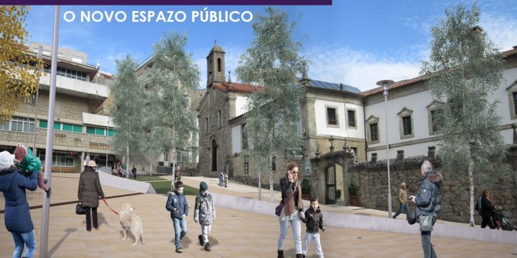 Conta atrás na Guarda para a remodelación «exemplar» da rúa Concepción Arenal