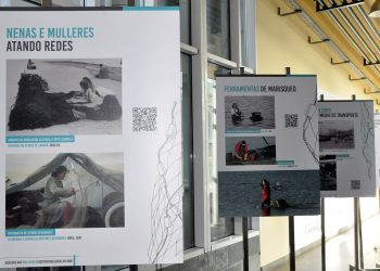 Chega a Vigo a exposición que pon en valor o invisibilizado saber das mulleres do mar