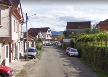 Una casa de Moaña sufre un incendio que pudo ser provocado por un rayo