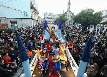 Os Magos de Oriente repartirán milleiros de caramelos entre os cativos de Ponteareas