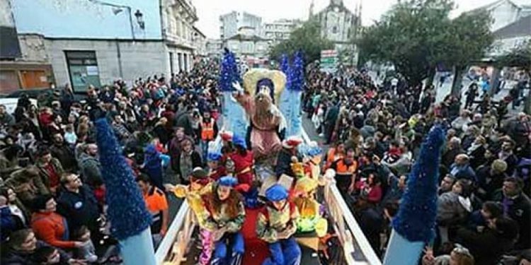 Os Magos de Oriente repartirán milleiros de caramelos entre os cativos de Ponteareas