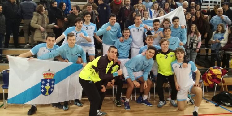 Bronce para a selección galega xuvenil masculina no Campionato de España