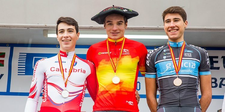 Póker de medallas de Galicia no Campionato de España de Ciclocross