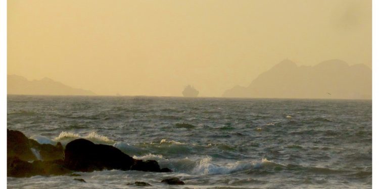 Desde Samil en invierno