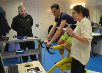 Investigadores da UVigo analizan o rendemento dos ciclistas do Rías Baixas