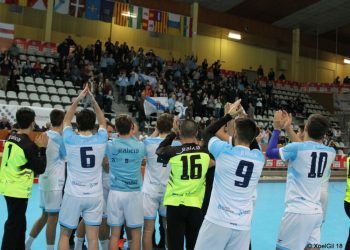 A selección galega xuvenil masculina, nas semifinais do Campionato de España