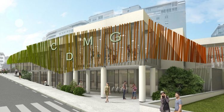 De ruina abandonada a pabellón polideportivo de Vigo