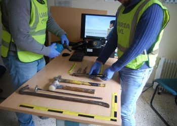 Cuatro detenidos por asaltar una cafetería y una estación de autolavado