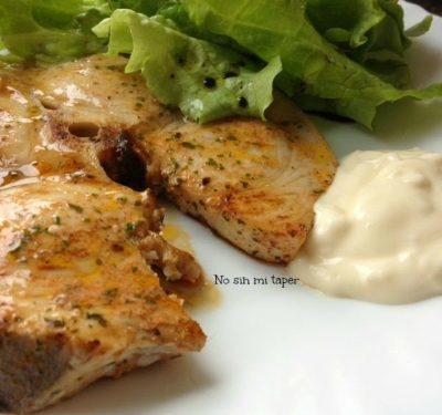 Pez espada a la plancha