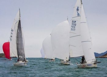 Tercer asalto de la Liga de J80 en Baiona