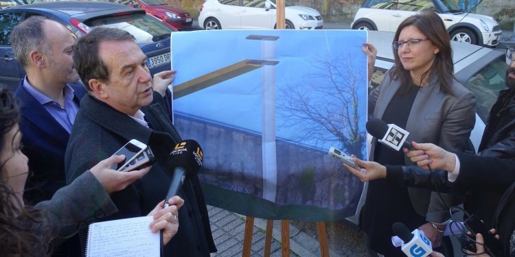 Un ascensor conectará la zona de García Barbón con la estación de Urzaiz y Vía Norte
