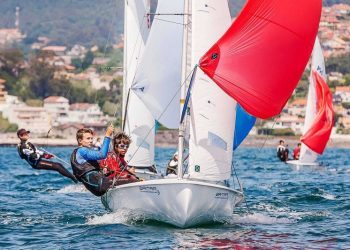 Los campeones del mundo de 420 estarán este fin de semana en Baiona