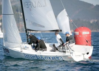 Vuelco general en la sexta serie del circuito vigués de J70