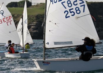 Canido despunta en el Gallego de Optimist