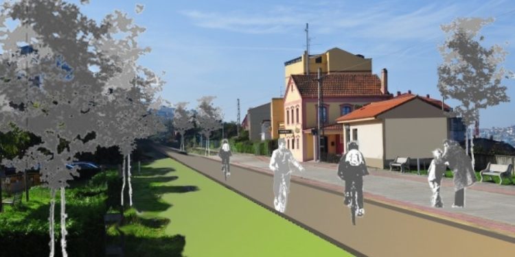 Aprobada a cesión dos terreos para a futura senda verde entre Urzáiz e Redondela