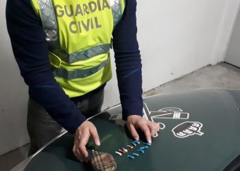 Detenido un vecino de A Guarda por tráfico de cocaína y heroína