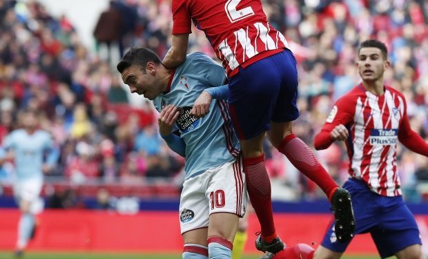 El Celta se derrite ante el Atlético de toda la vida