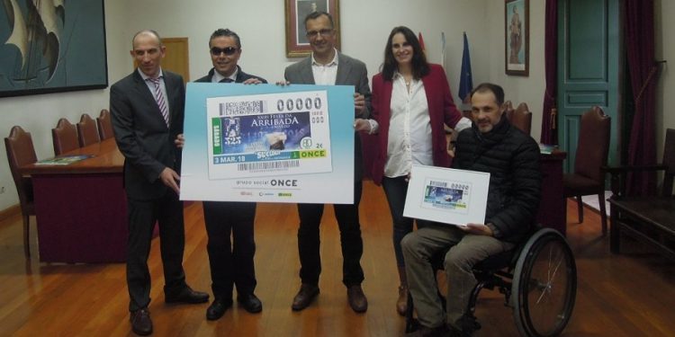 Así es el cupón de la ONCE dedicado a la Arribada