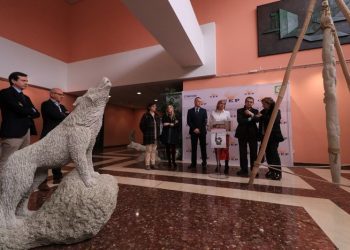 O alumnado da Escola de Cantería mostra a súa obra en Vigo