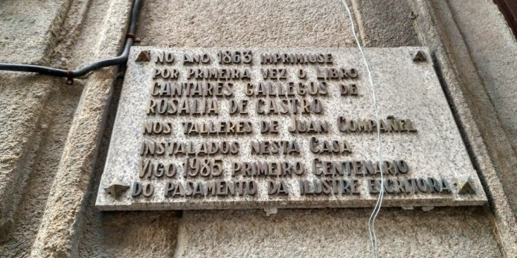 Juan Compañel y la imprenta viguesa de Rosalía y Murguía