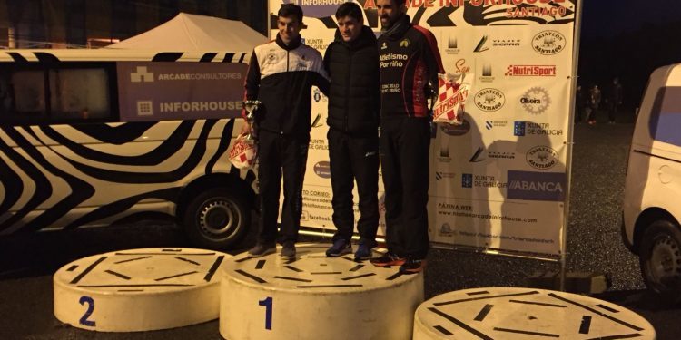 O vigués Antonio Serrat gaña o dúatlon Cidade de Santiago