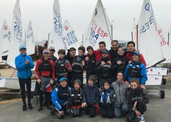 El Marítimo de Canido copa la Selección Gallega de Optimist