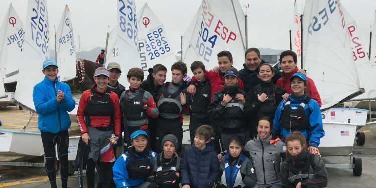 El Marítimo de Canido copa la Selección Gallega de Optimist