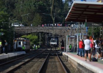 O BNG urxe investir na rede ferroviaria tras suspenderse a circulación en Arbo